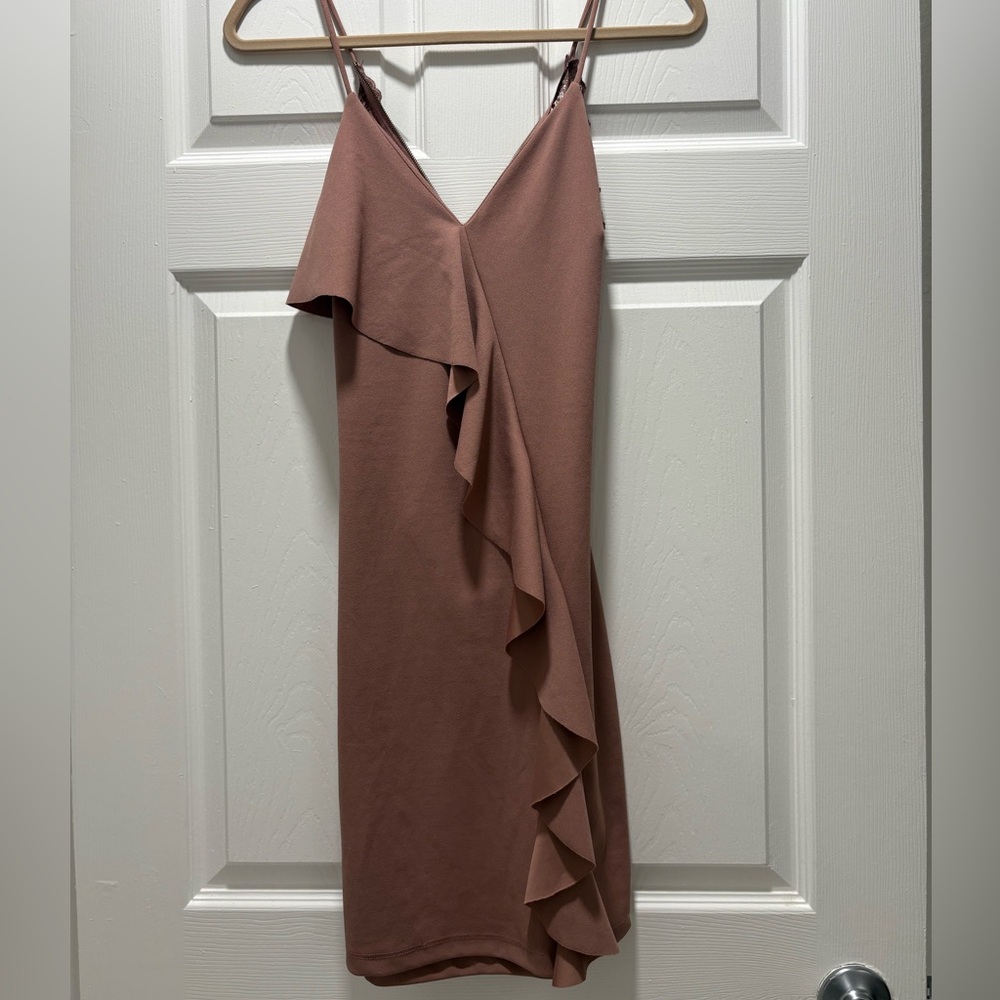 G by Guess Blush Pink Lace Accent Dress.
Size: Medium